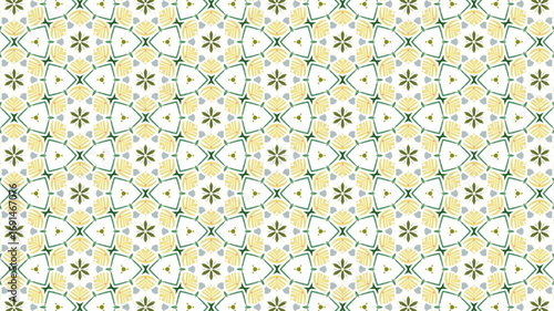 Floral seamless pattern background. Great design for textile, stationery, and wallpaper.