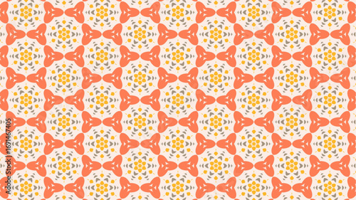Floral seamless pattern background. Great design for textile, stationery, and wallpaper.