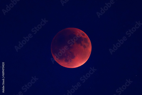 Lunar Eclipse on Sunday 7 September, 2025. Shot with an 800mm lens from Mtarfa in Malta.