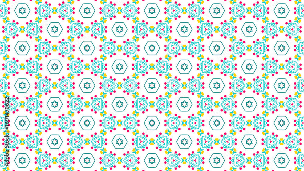 Naklejka premium Modern pattern design perfect for fashion and decoration.