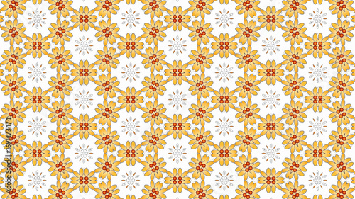Seamless background for fashion, tapestries, prints. Modern pattern design.