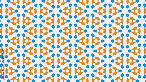 Seamless background for fashion, tapestries, prints. Modern pattern design.