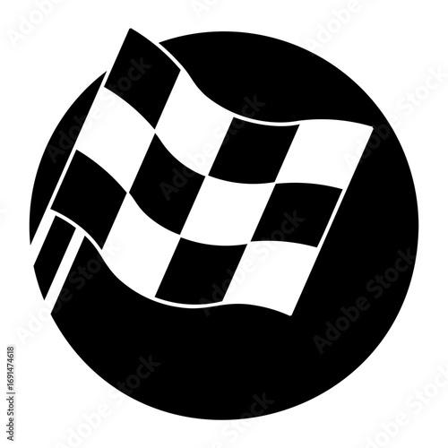 race Solid icon