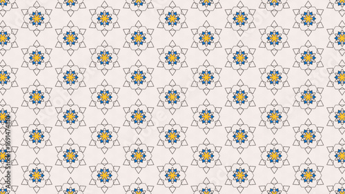 Seamless background for fashion, tapestries, prints. Modern pattern design.