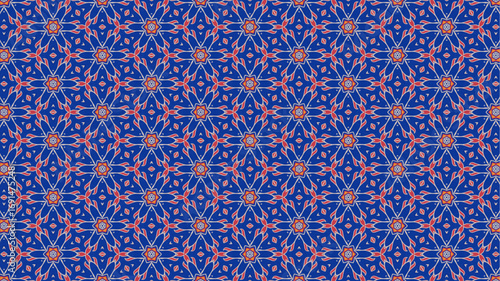 Seamless background for fashion, tapestries, prints. Modern pattern design.