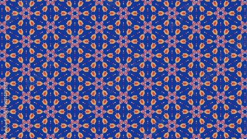 Seamless background for fashion, tapestries, prints. Modern pattern design.