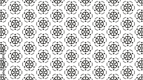  Seamless background for fashion, tapestries, prints design.