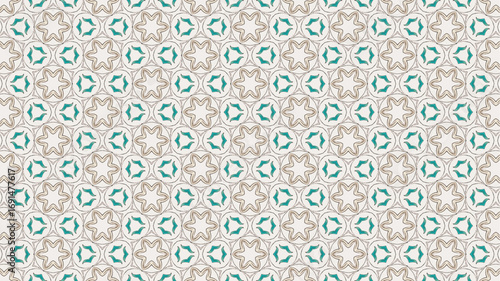  Seamless background for fashion, tapestries, prints design.