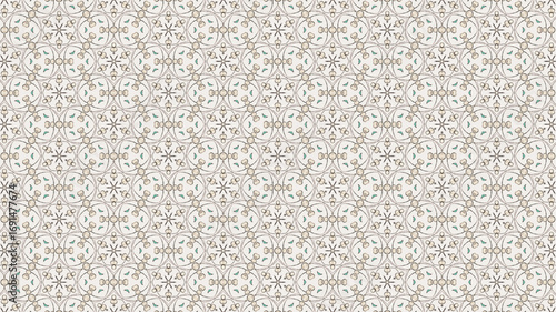  Seamless background for fashion, tapestries, prints design.