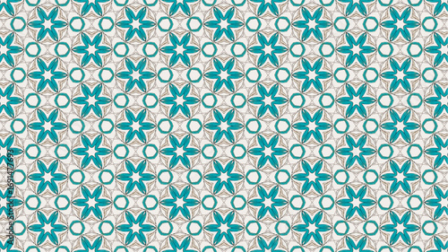  Seamless background for fashion, tapestries, prints design.