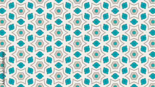  Seamless background for fashion, tapestries, prints design.