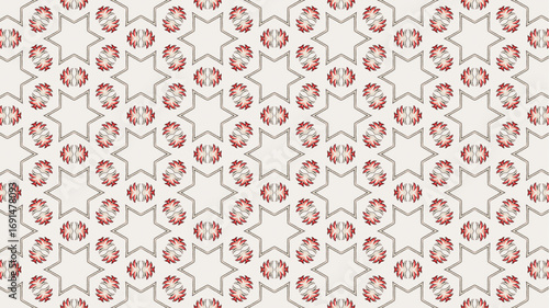  Seamless background for fashion, tapestries, prints design.