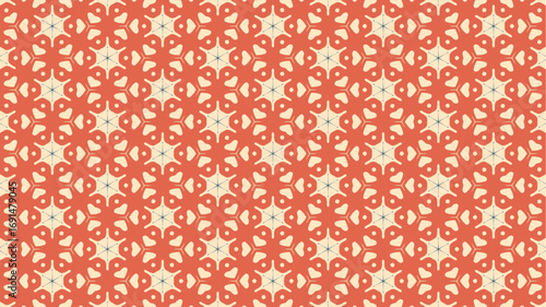  Seamless background for fashion, tapestries, prints design.
