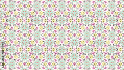 Seamless pattern texture set for fashion and print.