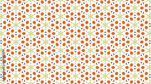 Seamless pattern texture set for fashion and print.