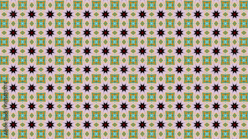 Seamless pattern texture set for fashion and print.