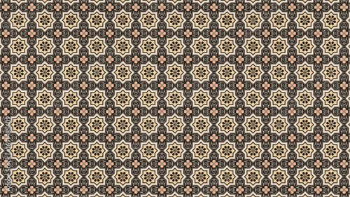 Seamless pattern texture set for fashion and print.