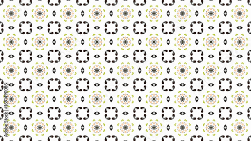 Floral repeated seamless pattern background. Great design for textile, stationery, and wallpaper.