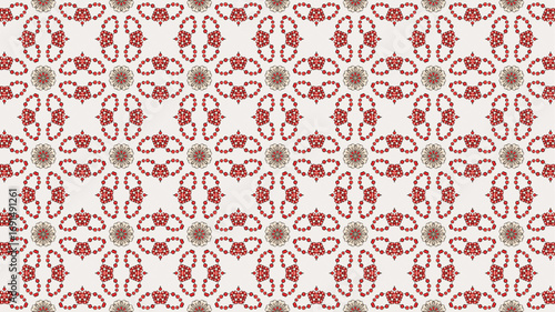 Floral repeated seamless pattern background. Great design for textile, stationery, and wallpaper.