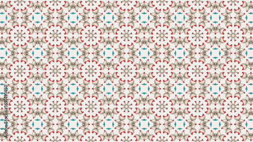 Floral repeated seamless pattern background. Great design for textile, stationery, and wallpaper.