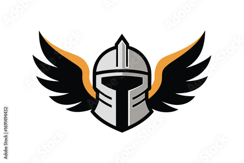 vector illustration of a fire flames wing eagle vector bird wings symbol tattoo icon