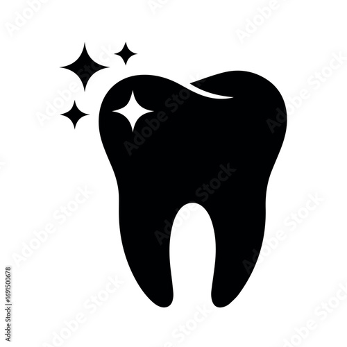 Dental care and oral hygiene concept for healthy teeth and bright smile illustration vector design art