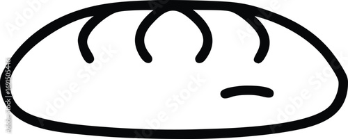 Dumpling cartoon icon food illustration for menu design, sticker and logo