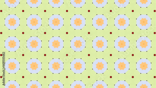 Floral repeated seamless pattern background. Great design for textile, stationery, and wallpaper.