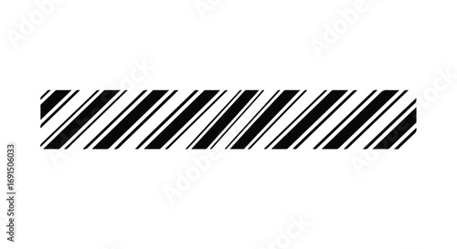 Abstract Black and White Diagonal Stripes Pattern.