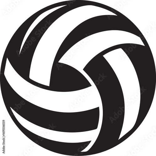 Volleyball SVG, Volleyball Team SVG Silhouette
