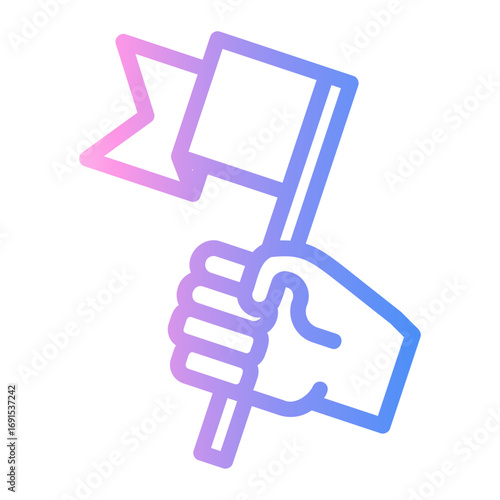 revolution Line Gradient Icon