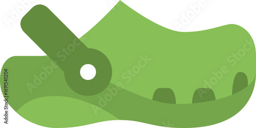 Green Garden Clog