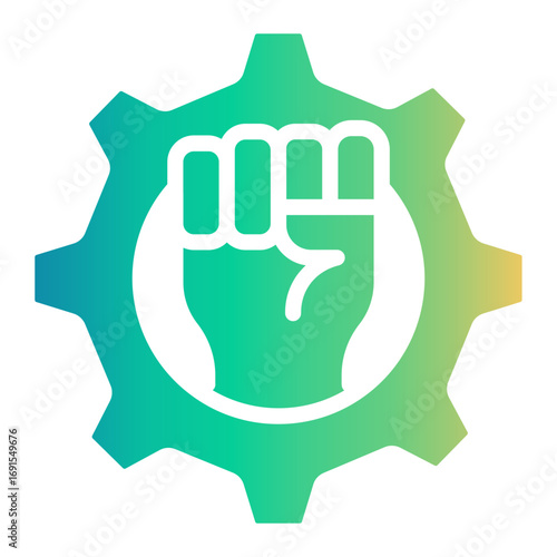 revolution Gradient icon