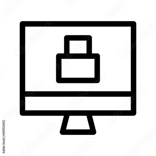 Computer Icon Vector Symbol Design Illustration