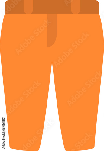 Orange Pants