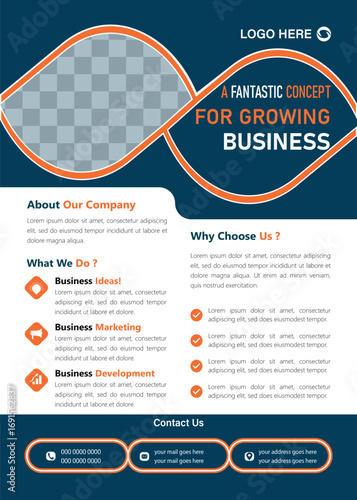 Business Flyer Template Design.