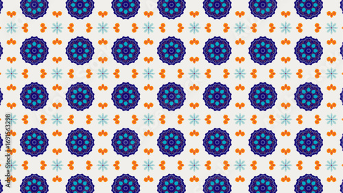 Floral Great pattern design for textile, stationery, and wallpaper.