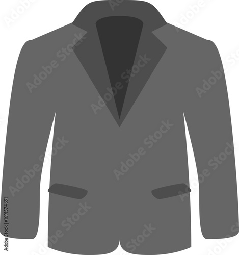 Gray Jacket Vector