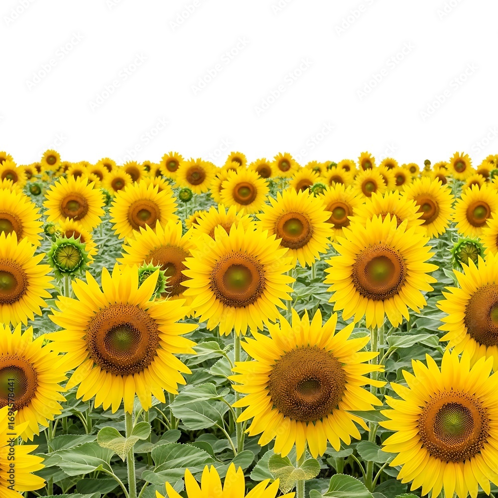 Obraz premium Vibrant Sunflower Field.
