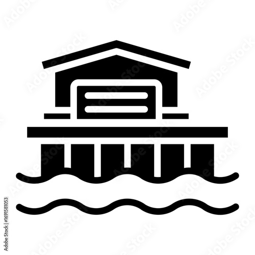 river Solid icon