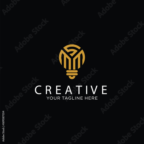 Creative Lightbulb Logo Design