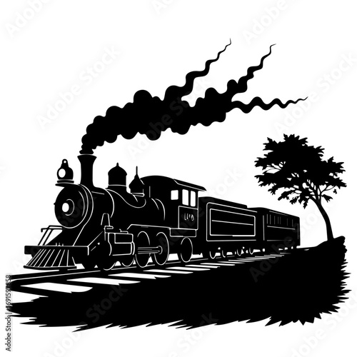 train on the railway, train, railway, rail, railroad, track, transportation, tracks, travel, rails, transport, steel, sky, road, iron, metal, locomotive, old, landscape, perspective, distance, line, s