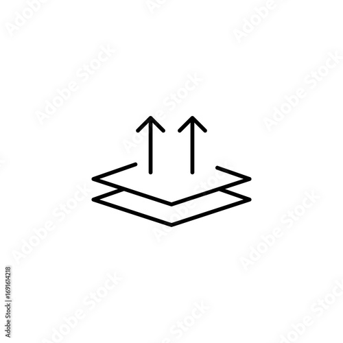 Breathable leather icon simple vector flat black linear illustration for web and app..eps