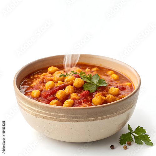 A hearty and flavorful North Indian curry made with chickpeas simmered in spicy tomato-onion gravy,