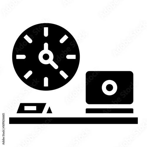 secretary Solid icon