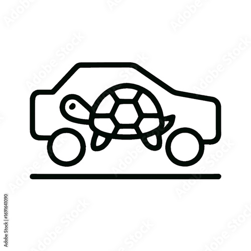 Car Limp Mode - Turtle Icon