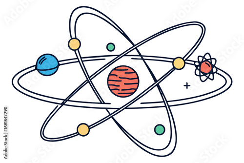 Abstract atom model