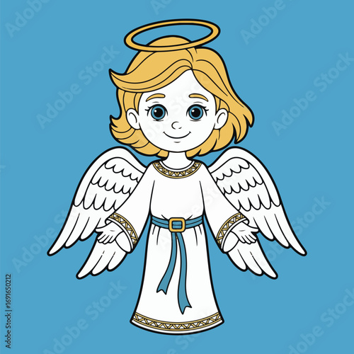 angel with heart
