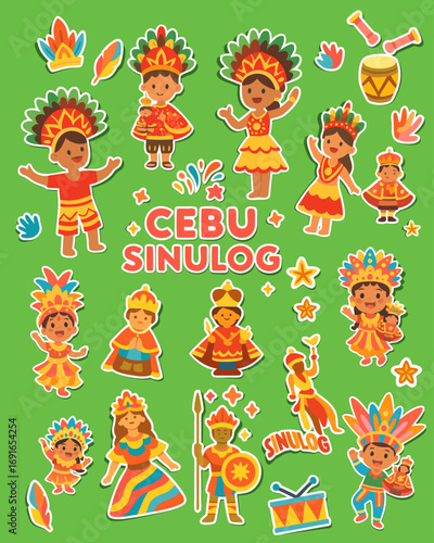 Cebu Sinulog icons philippine landmarks