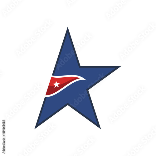 Free Download american flag with stars - GFXLoad